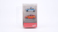 Herpa N 066549 PKW-Set Feuerwehr und Polizei