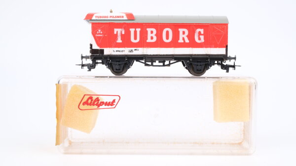 Liliput H0 235 65 Bierwagen TUBORG Pilsener rot/weiß DSB