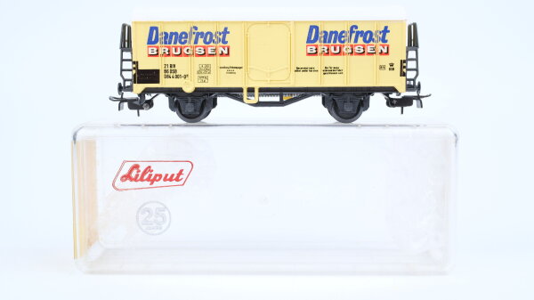 Liliput H0 22163 Kühlwagen Danefrost Brugsen DSB