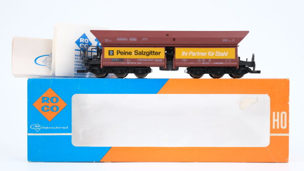 Roco H0 4370 Selbstentladewagen Peine+Salzgitter DB