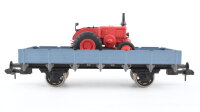 Märklin Spur 1 Niederbordwagen mit Traktor