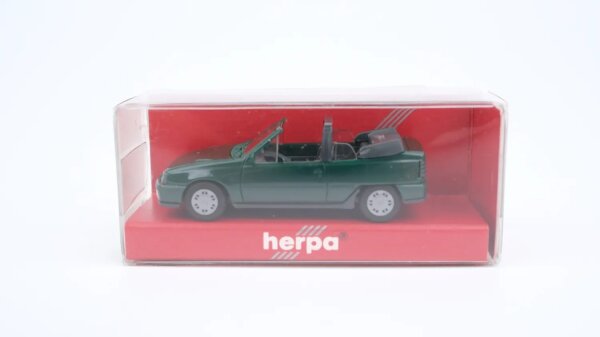 Herpa H0 2058 Opel Kadett Cabrio dunkelgrün