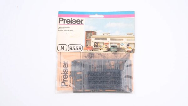Preiser N 9558 Telegrafenmasten
