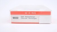 Wiking N 9022 Opel Reiseanhänger + Chevrolet Wohnwagen