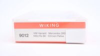 Wiking N 9012 PKW-Set VW Variant, Mercedes 280, NSU Ro...