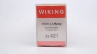 Wiking H0 25421 MAN Lastzug Werbemodell Pieper KG