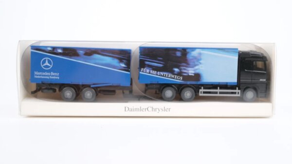 Wiking H0 B 6 600 0472 MB Actros Hängerzug Niederlassung Hamburg