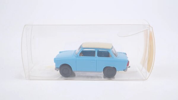 Wiking H0 12913 Trabant 601 S hellblau mit weißem Dach