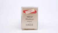 Wiking H0 20633 MB 817 Abschleppwagen grün