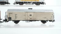 Roco H0 Konvolut Schiebeplanwagen gedeckte Güterwagen Bierwagen Paulaner Pschorr-Bräu DB (teilw. bemalt)