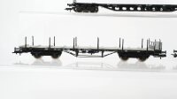 Roco H0 Konvolut Schwerlastwagen Rungenwagen Klapprungenwagen DB/DR/ÖBB (Abbruch)