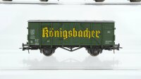 Roco H0 Konvolut Klappdeckelwagen gedeckter Güterwagen Königsbacher DB/u.a.