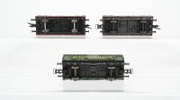 Roco H0 Konvolut Klappdeckelwagen gedeckter Güterwagen Königsbacher DB/u.a.