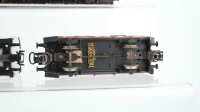 Trix H0 Konvolut Niederbordwagen Klappdeckelwagen Bierwagen Mönchshofbräu gedeckter Güterwagen DB