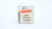 Wiking H0 12880 Lanz Bulldog blau, mit Fahrer