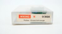Wiking N 90935 Polizei Einsatzfahrzeuge, 3er-Set