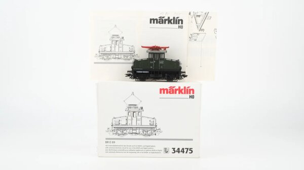 Märklin H0 34475 Elektrische Lokomotive BR E 69 der DB Wechselstrom Delta Digital