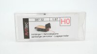 Artitec H0 387.32-BK Anhänger für Bahnsteigkarre