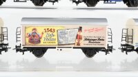 Märklin H0 Konvolut Bierwagen Doppelbock Carlsberg Flensburger DAB Flötzinger Bräu DB/u.a.