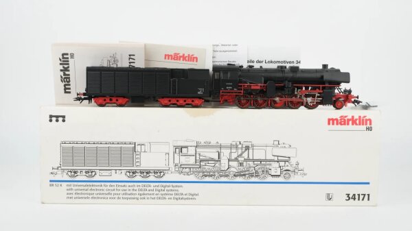 Märklin H0 34171 Dampflok BR 52 1911 DB Wechselstrom Delta Digital