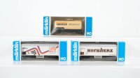Märklin H0 Konvolut Kühlwagen Hochherz Idee...