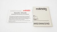 Märklin H0 3443 E-Lok BR 243 897-6 DR Wechselstrom