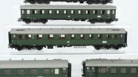Liliput H0 Konvolut Abteilwagen 1.Kl. 1./2.Kl. 2.Kl. DB