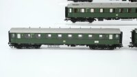 Liliput H0 Konvolut Abteilwagen 1.Kl. 1./2.Kl. 2.Kl. DB