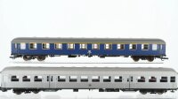 Roco/RÖWA H0 Konvolut Silberlinge 1./2.Kl. 2.Kl. Abteilwagen 1.Kl. IC-Abteilwagen 1.Kl. DB