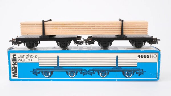 Märklin H0 4665 Langholzwagen