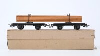 Märklin H0 361 G Drehschemelwagen Langholzwagen H...