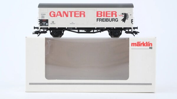 Märklin H0 46201 Bierwagen GANTER BIER (Kühlwagen) Tnfhs 38 der DB Insider Jahreswagen 2004