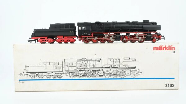 Märklin H0 3102 Dampflok mit Tender BR 53 0001 DB Wechselstrom