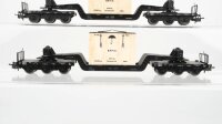 Märklin H0 Konvolut Schwerlastwagen mit Überseekiste DB