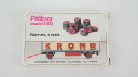 Preiser 21039 Räder-Set Zirkus Krone rot