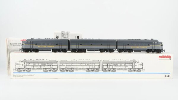 Märklin H0 3349 Diesel-elektrische Lokomotive Electro-Motive Typ GM EMD F 7 USA Wechselstrom