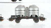 Märklin H0 Konvolut Silowagen Braunkohlenstaub Autotransportwagen DB