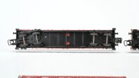 Märklin H0 Konvolut Niederbordwagen teilw. beladen DB