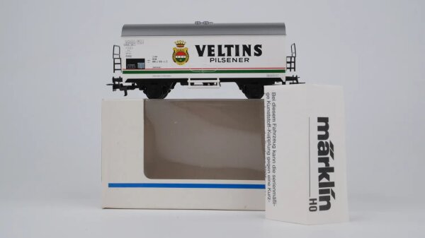 Märklin H0 4416 Bierwagen VELTINS (Kühlwagen)  Ichqrs 377 der DB