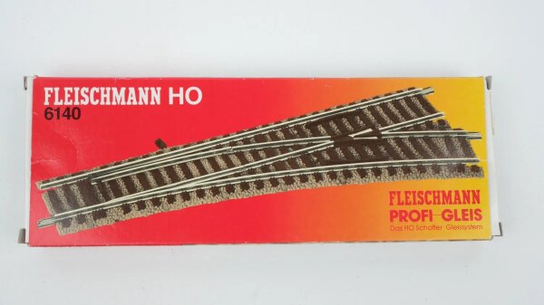 Fleischmann H0 6140 Weiche mechanisch rechts und Links