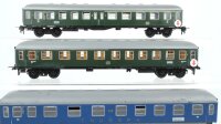 Unbekannt H0 Konvolut Abteilwagen 1./2.Kl. Personenwagen 1./2.Kl. Personenwagen Touropa DB (Abbrüche)