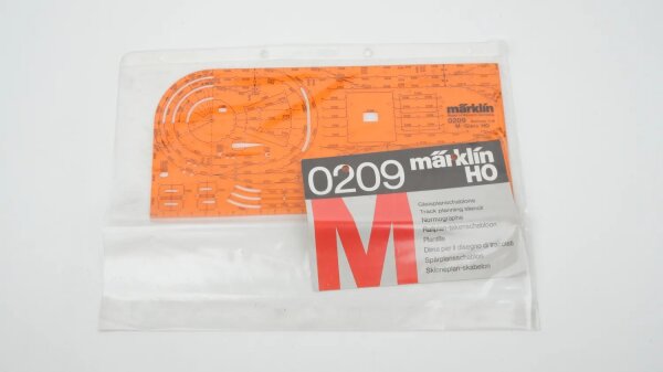 Märklin H0 0209 Gleisplanschablone