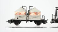 Märklin H0 Konvolut Kesselwagen Esso Silowagen Dyckerhoff Zement Fasswagen Asbach Malteser DB/MB