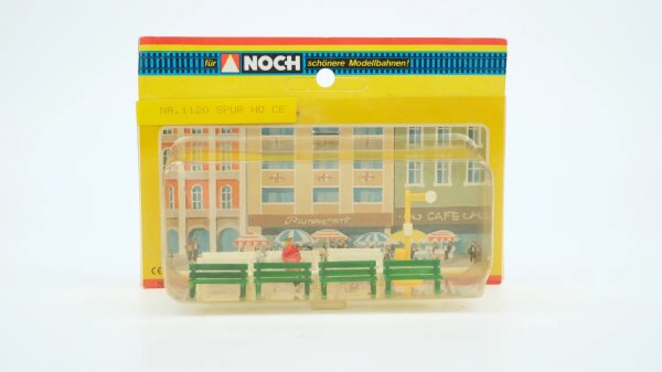 NOCH H0 1120 Figuren Bänke