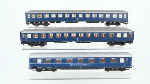 Liliput H0 Konvolut Abteilwagen 1.Kl. 2.Kl. DB