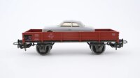 Märklin H0 4504 Niederbordwagen mit Ford M 12 DB