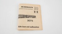 Märklin H0 3076 Akku-Triebwagenzug BR 515 + 815 der DB Wechselstrom Analog