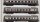 Liliput H0 820 Personenwagen Set Rheingold 5 tlg. Mitropa