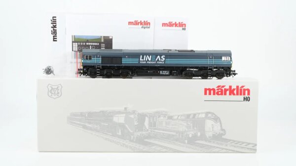 Märklin H0 39062 Diesellokomotive Class 66 der SNCB Wechselstrom Digital Sound DCC mfx+