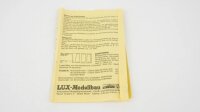 LUX-Modllbau H0 9010 Schienenschleifwagen mit Faulhabermotor DB Wechselstrom